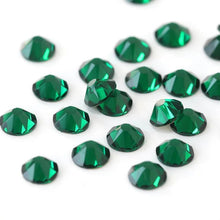 Load image into Gallery viewer, Emerald Rhinestones - Flawless Crystals