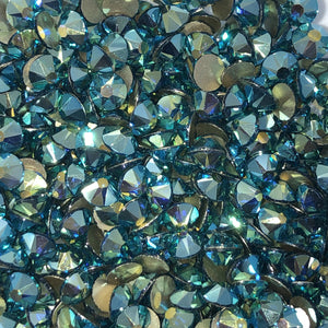 Indicolite AB / Peacock AB Rhinestones - Flawless Crystals