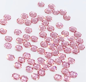 Light Rose Rhinestones - Flawless Crystals
