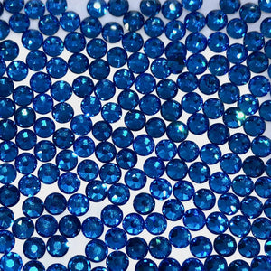 Capri Blue Rhinestones - Flawless Crystals