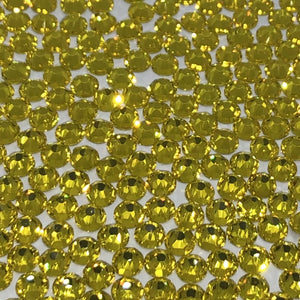Citrine Rhinestones - Flawless Crystals