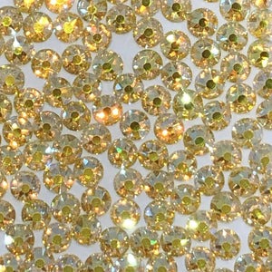 Citrine AB Rhinestones - Flawless Crystals