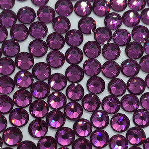 Fuchsia Rhinestones - Flawless Crystals