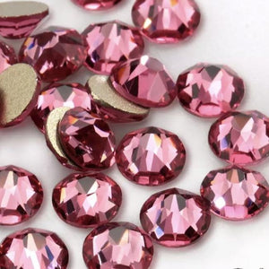 Rose Rhinestones - Flawless Crystals