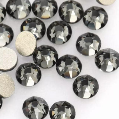 Black Diamond Rhinestones - Flawless Crystals