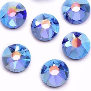 Light Sapphire AB Rhinestones - Flawless Crystals