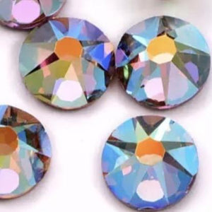 Light Colorado Topaz AB Rhinestones - Flawless Crystals