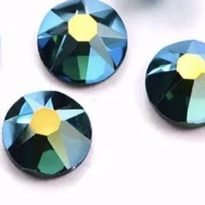 Emerald AB Rhinestones - Flawless Crystals