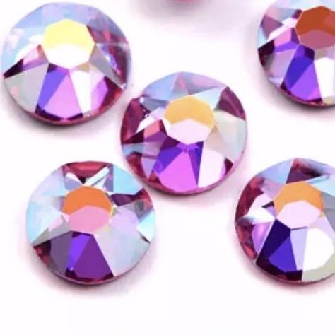 Rose AB Rhinestones - Flawless Crystals