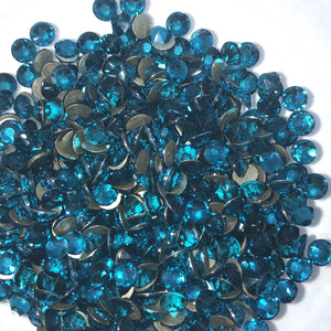 Indicolite / Peacock Blue Rhinestones - Flawless Crystals