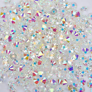Transparent AB Rhinestones - Flawless Crystals