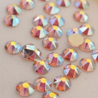Light Peach AB Rhinestones - Flawless Crystals