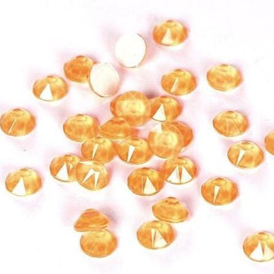Neon Orange Rhinestones - Flawless Crystals