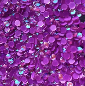 Neon Purple Rhinestones - Flawless Crystals
