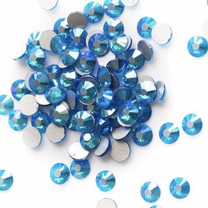 Capri Blue AB Rhinestones - Flawless Crystals